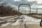 Rail tracks at Allen Park